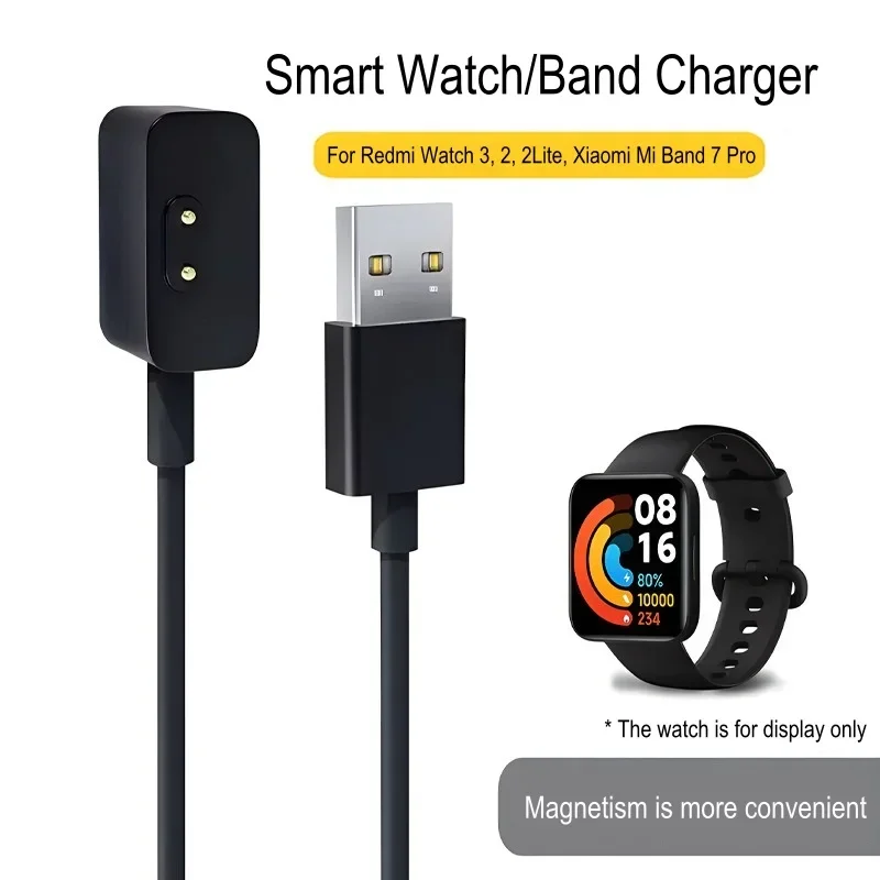 

USB Charger Dock For Xiaomi Mi Band 7 Pro For Redmi Watch 3 poco /2 2Lite /Horloge 2/Smart band Pro Magnetic Charging Cable