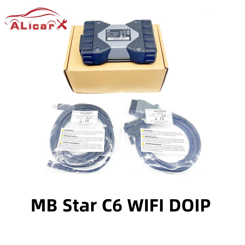 New MB Star C6 support DOIP wifi Multiplexer VCI with V2024.03 SSD software laptop E7450 I5 for Truck car diagnosis tool obd2