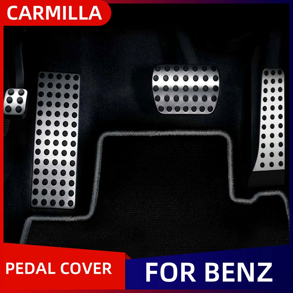 ملحقات دواسة السيارة لمرسيدس بنز AMG C E S GLC GLK SLK CLS SL Class W203 W222 W213 W205 W204 W211 W212 W210 X204 W218 #3