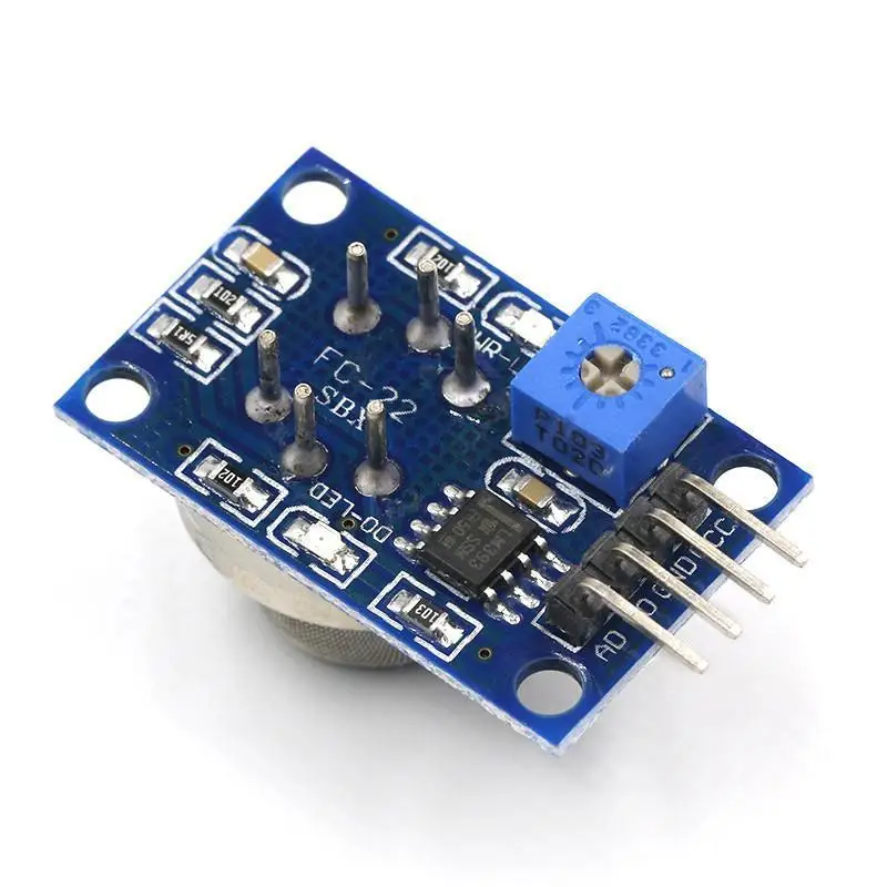 Módulo Sensor de Gas de humo MQ-2, Metano, Gas licuado, detección de Gas Combustible, Control inteligente por inducción