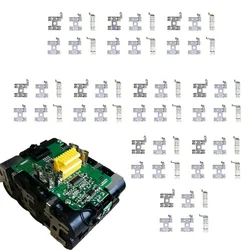 10 pz/set placcatura della batteria fogli di nichel foglio di nichel Display di alimentazione a LED per Makita BL1830 18650 parti di accessori per batterie al litio