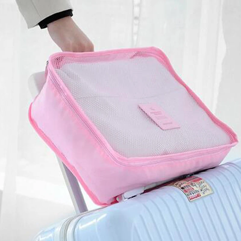 

Travel Storage Bag Six Sets Of large-capacity Luggage Storage Bag Oxford Cloth Out Of The Travel Set