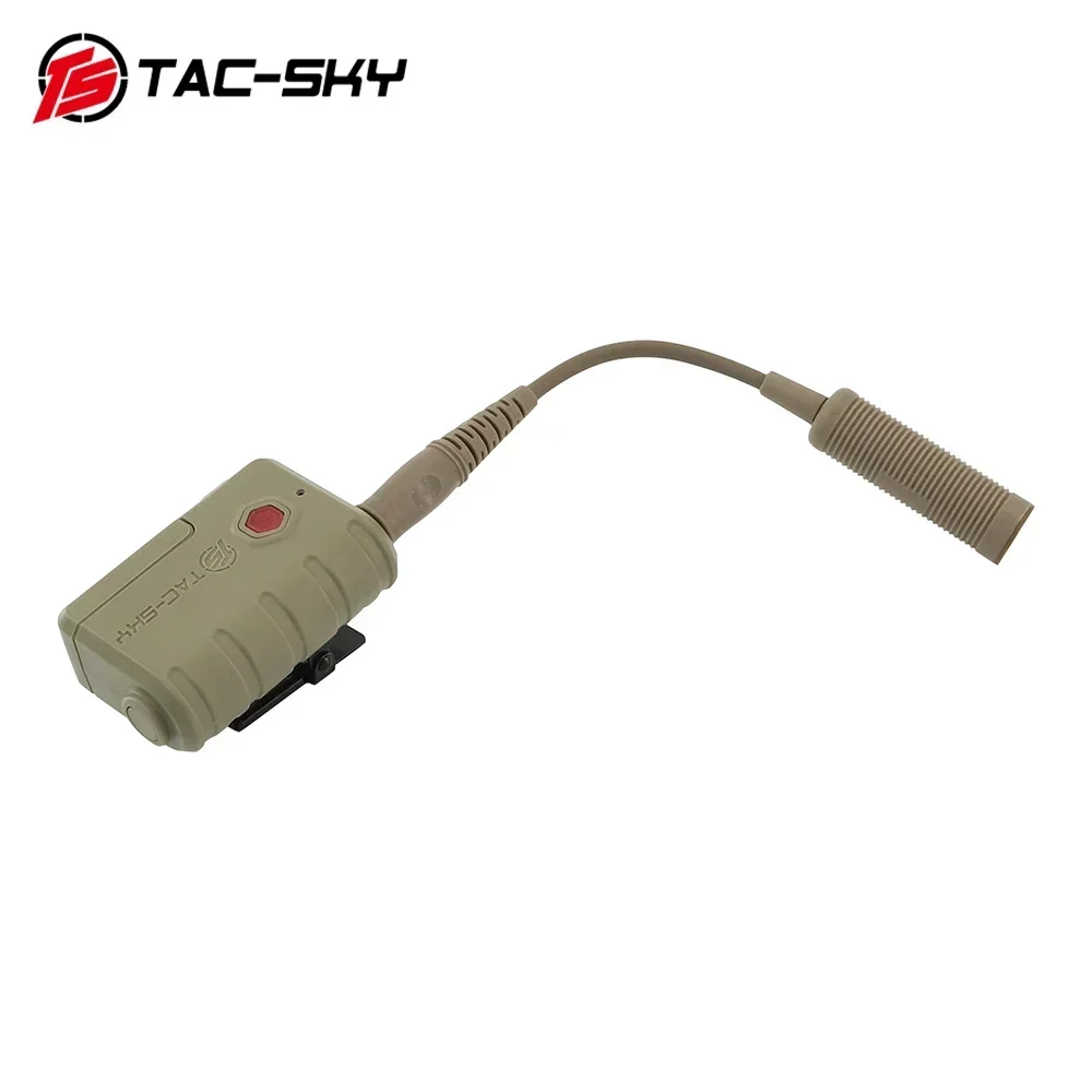 TAC-SKY COMTA Tactical Airsoft Shooting Headset Ptt Bluetooth adapter for PELTO MSA  AMP Tactical Headset Hunting Headphones