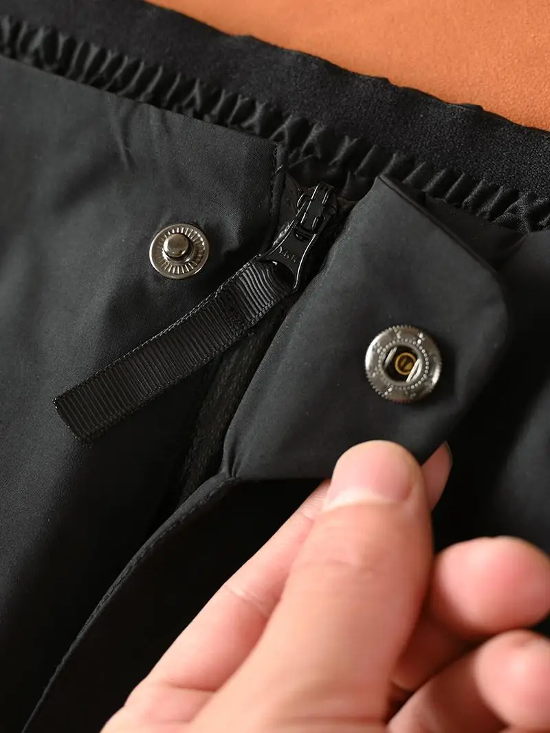 

Men's Casual Straight Leg Trousers Windproof Breathable Wear-resistant Hard ell Waterproof Full-body Glued Bird Patterned