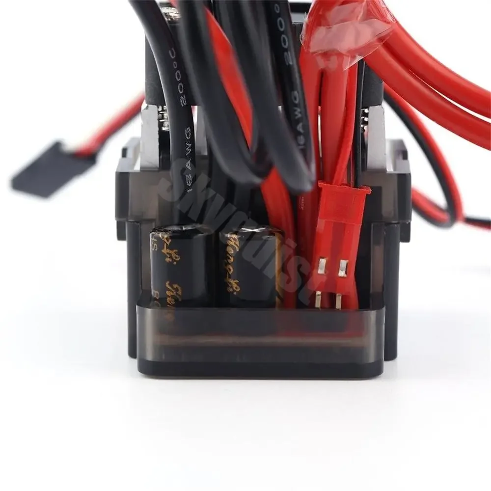 Regulator obrotów 320A ESC 7.2V-16V 320A wysokiego napięcia szczotkowy do zabawek, samochodów RC, ciężarówek, buggy, łodzi