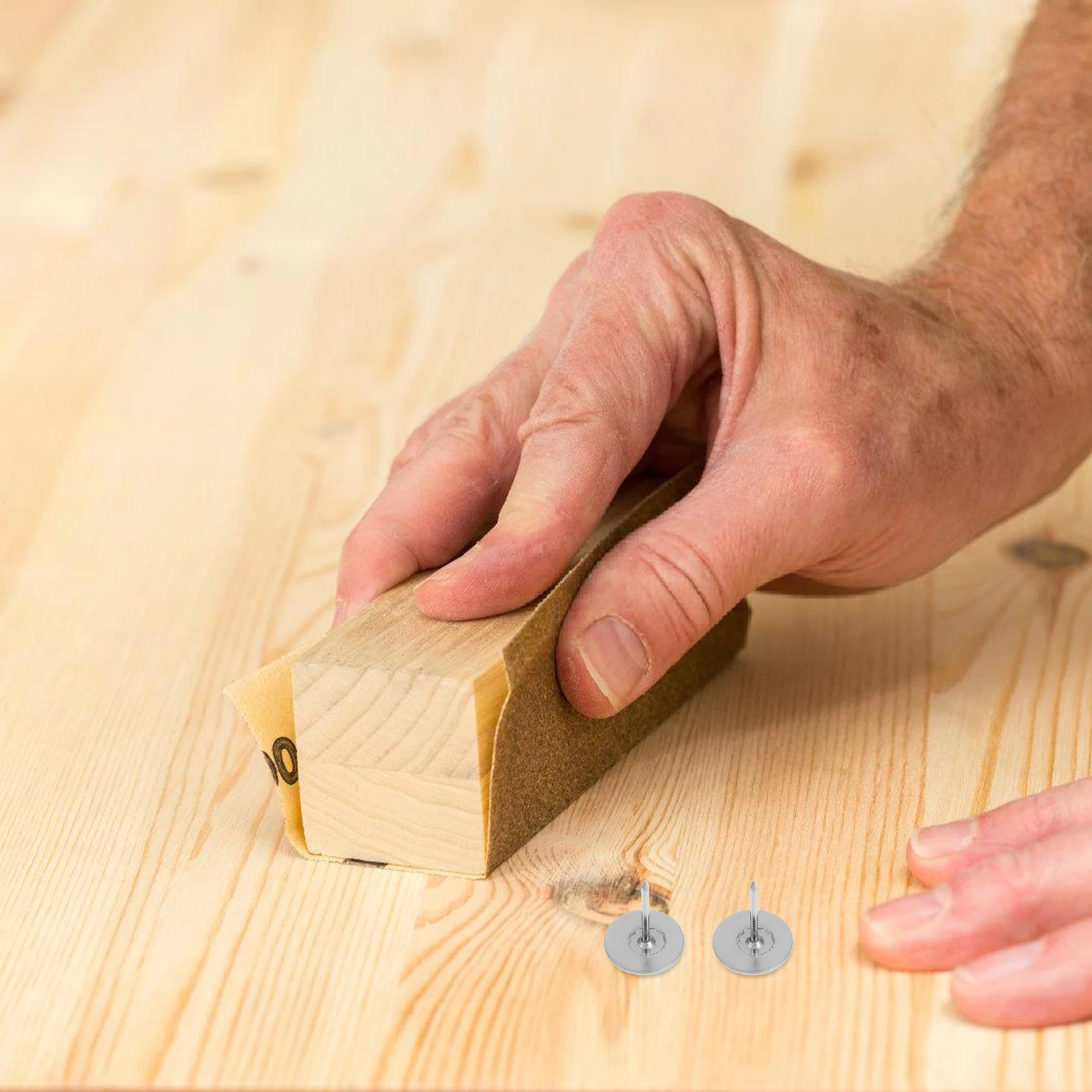 Рисунок 5 - пузырьковые гвозди с плоской головкой