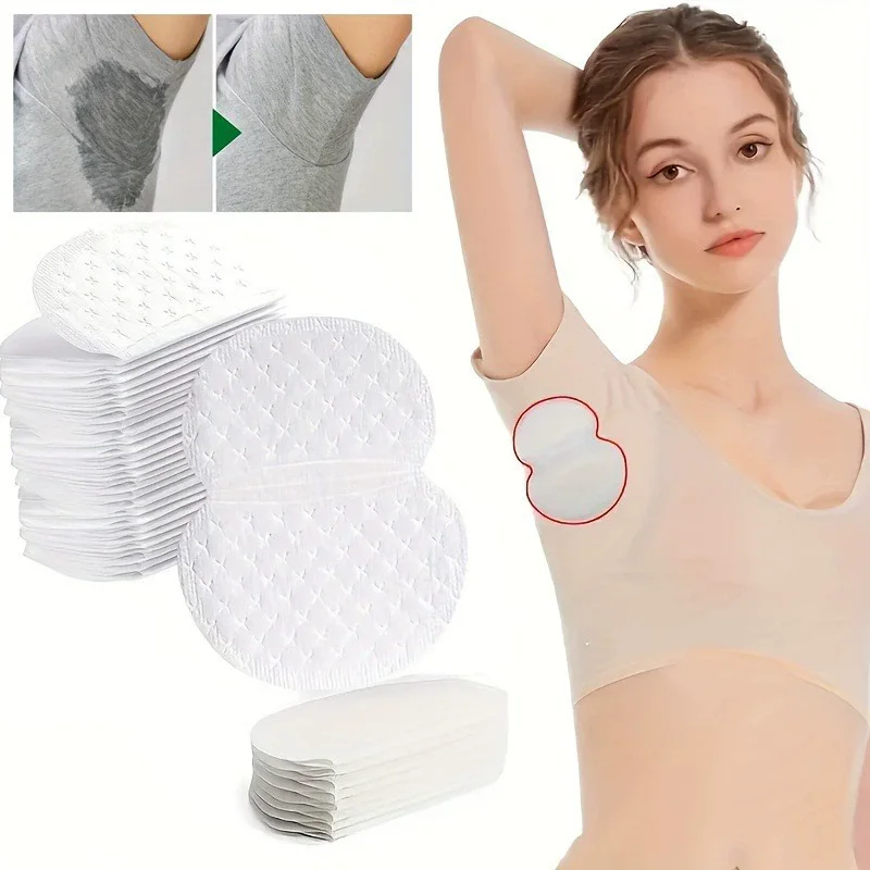 10pcs Disposable Armpit Sweat Pads Summer Sweat-absorbing Underarm Patch Unisex Armpit Absorb Sweat Deodorants Paster Shield Pad