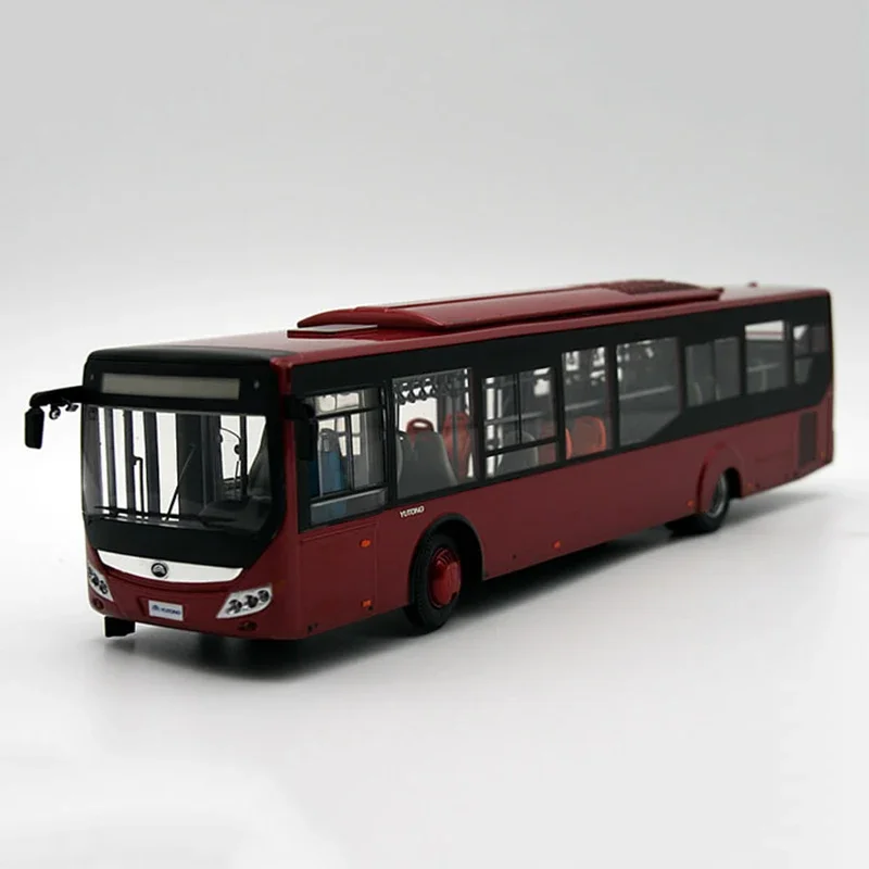 

Diecast 1:42 Scale ZK6128 New Energy Urban Public Transportation Bus Alloy Classic Car Model Toy Gift Static Display Souvenir