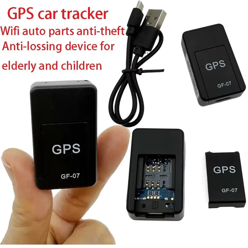 Portable Car Gps Tracker Gf07 Mini Tracking Locator Car GPS Tracker Vehicle Strong Magnetic Anti-lost Precise GPS Position APP