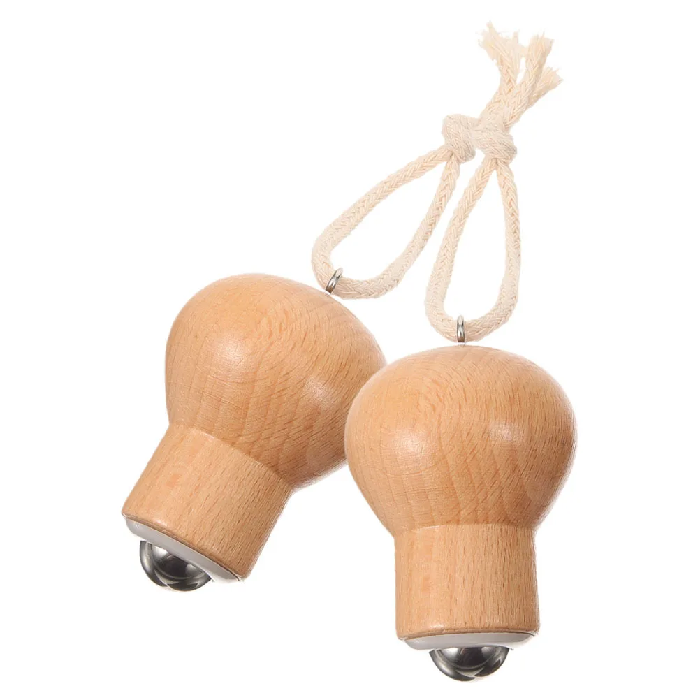 2 個電球ローラーフェイシャルマッサージローラー女性フェイスケアツールフェイスマッサージスキンケアツールフェイシャルマッサージャーアイローラー