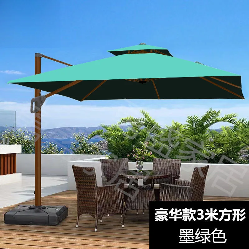 Outdoor Parasol Court Outdoor Balcony Villa Garden Large Sun Umbrella Shelf Commercial Outdoor Stand Umbrella