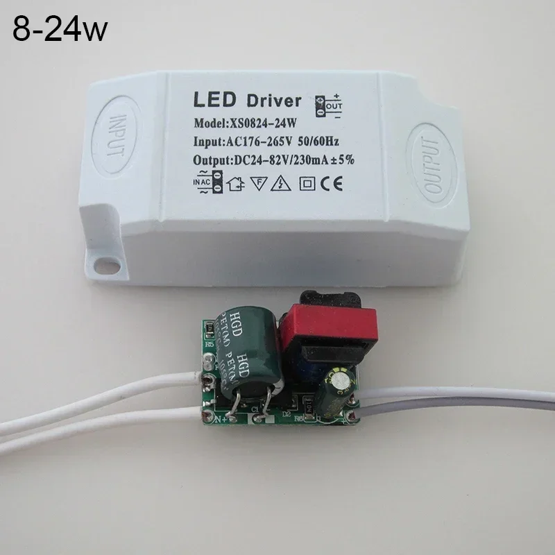 

1pcs LED Drive Segmented Constant Current Power Supply Ceiling Lamp Light Transformer 8-50w Lighting Transformers