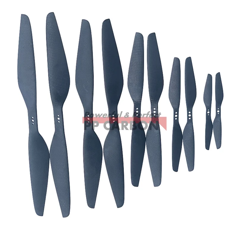 Quadcopter Propeller 5 6 7 8 9 10 11 12 13 14 15 16Inch TM Style Carbon Fiber Multicopter Hexcopter RC Drone Propeller Kit