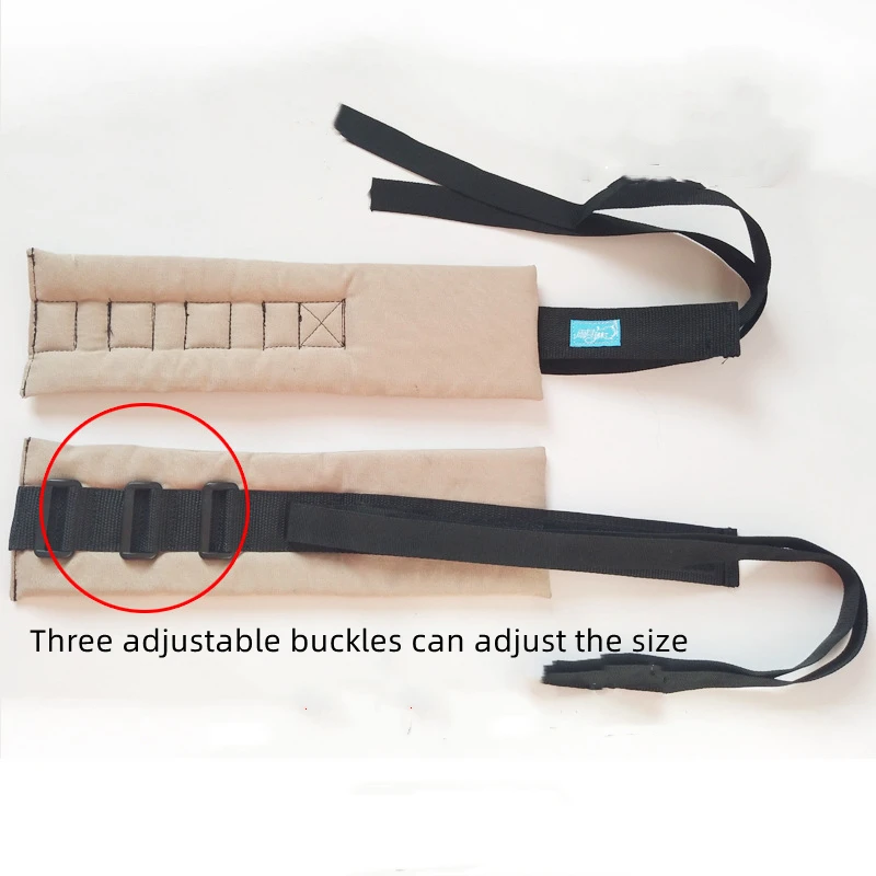 Universal Wrist Foot Limb Restraint Strap Bedridden Paralyzed Elderly Hand Ankle Fixed Belt Wheelchair Bed Restraint Fixing Belt