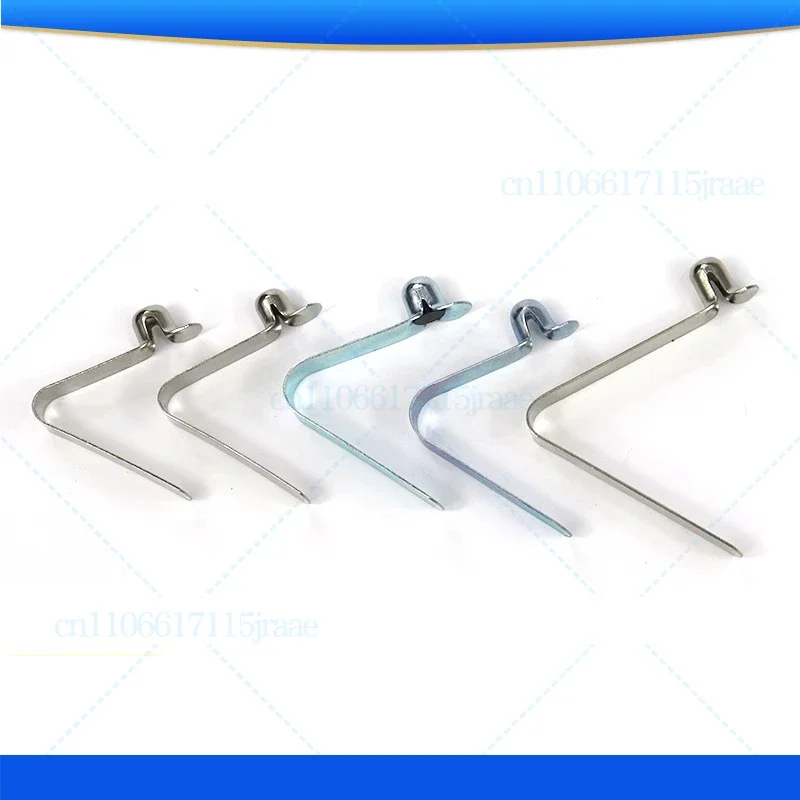 10pcs Ten For 304 Stainless Steel Kayak Paddle Tent Pole Push Button Spring Clip Tube Single/Double Pin Solid Core