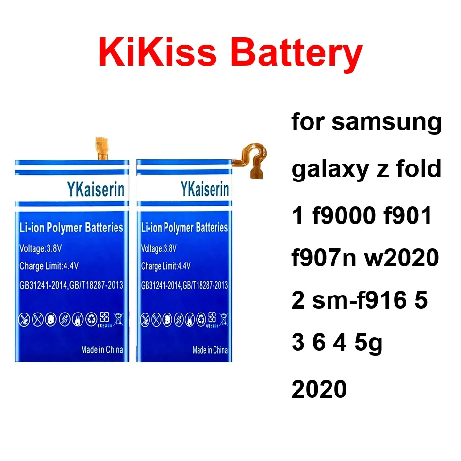 

EB-BF927ABY EB-BF916ABY For Samsung Galaxy Z Fold 1 F9000 F901 F907n W2020 2 SM-F916 5 3 6 4 5G 2020 Battery