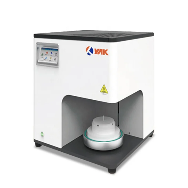 

AI den tal Lab Vacuum Pump PID Porcelain Furnaces 1200c Zirconia Ceramic Oven with Color Touch Screen