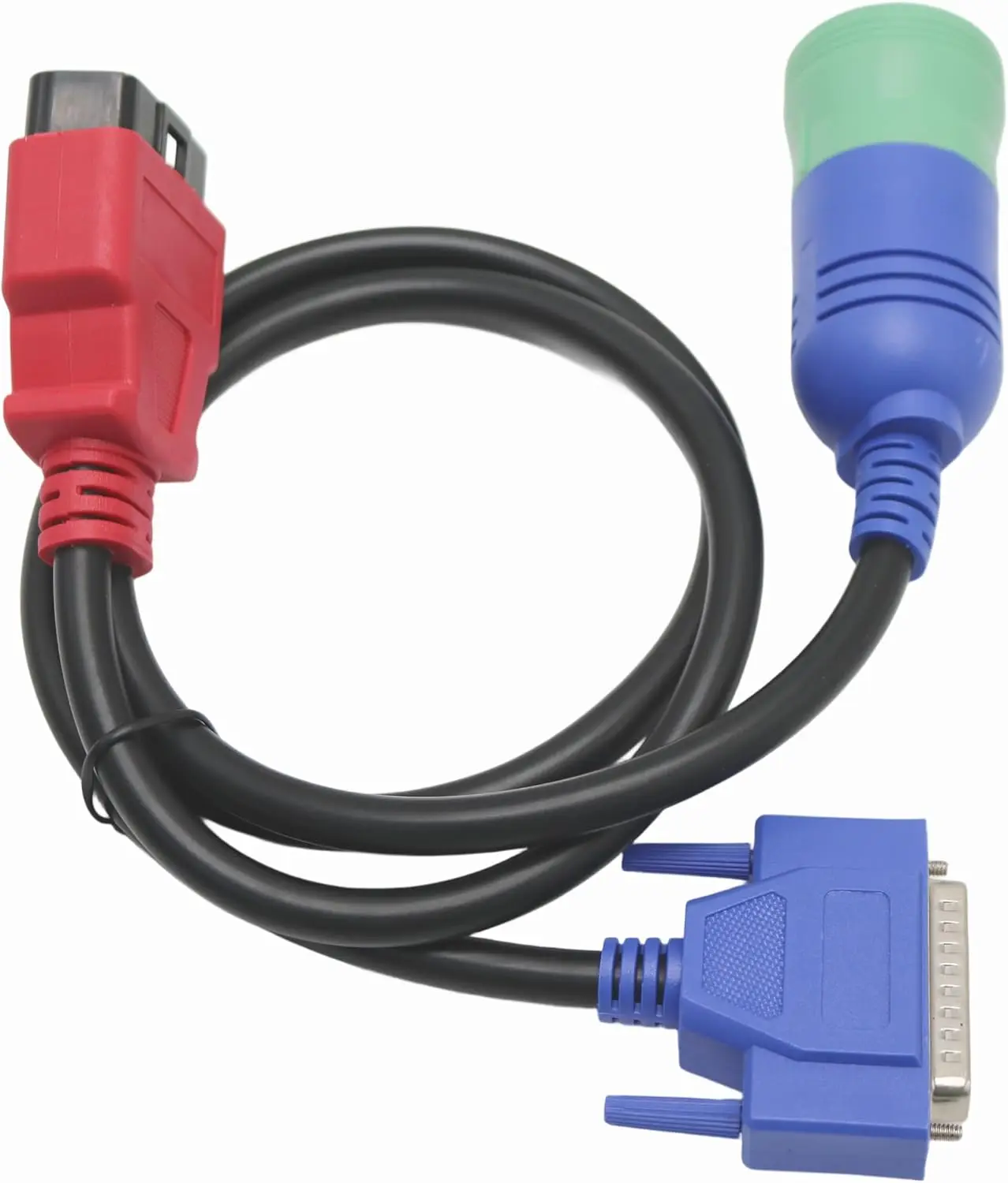 9 Pin + 16 Pin OBD Cable for New Holland CNH DPA5 Wiring Harness AS-Engine Electronic Control Module Test Cable