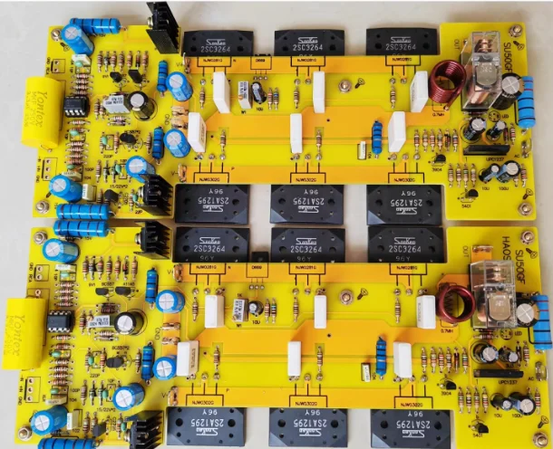 2SC2922 Sanken 2ชิ้น/2SA1216คลาสบอร์ดเครื่องขยายเสียง HiFi 30W * 2เสียงสเตอริโอ