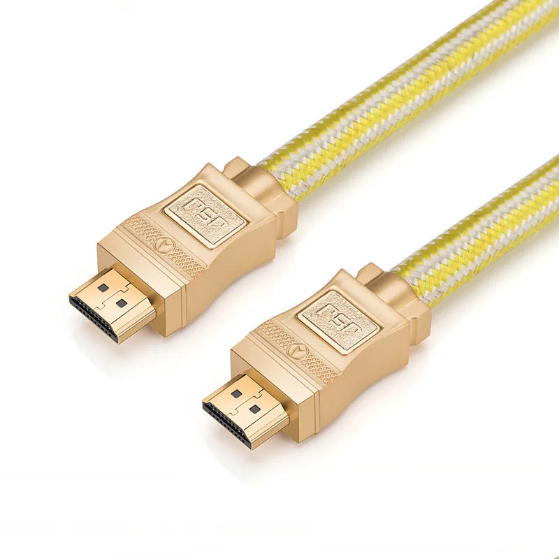 Professional HDMI V2.0 A-Type Cable 4K 3D 1080P@60Hz Ethernet Line M/M 20m Gold HD8817 High-Definition Multimedia Interface