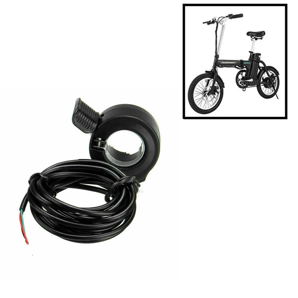 Electric Scooter E-Bike Thumb Throttle Accelerator Scooter Speed Finger Throttle Ensor Accelerator Grip E-Bike Throttle