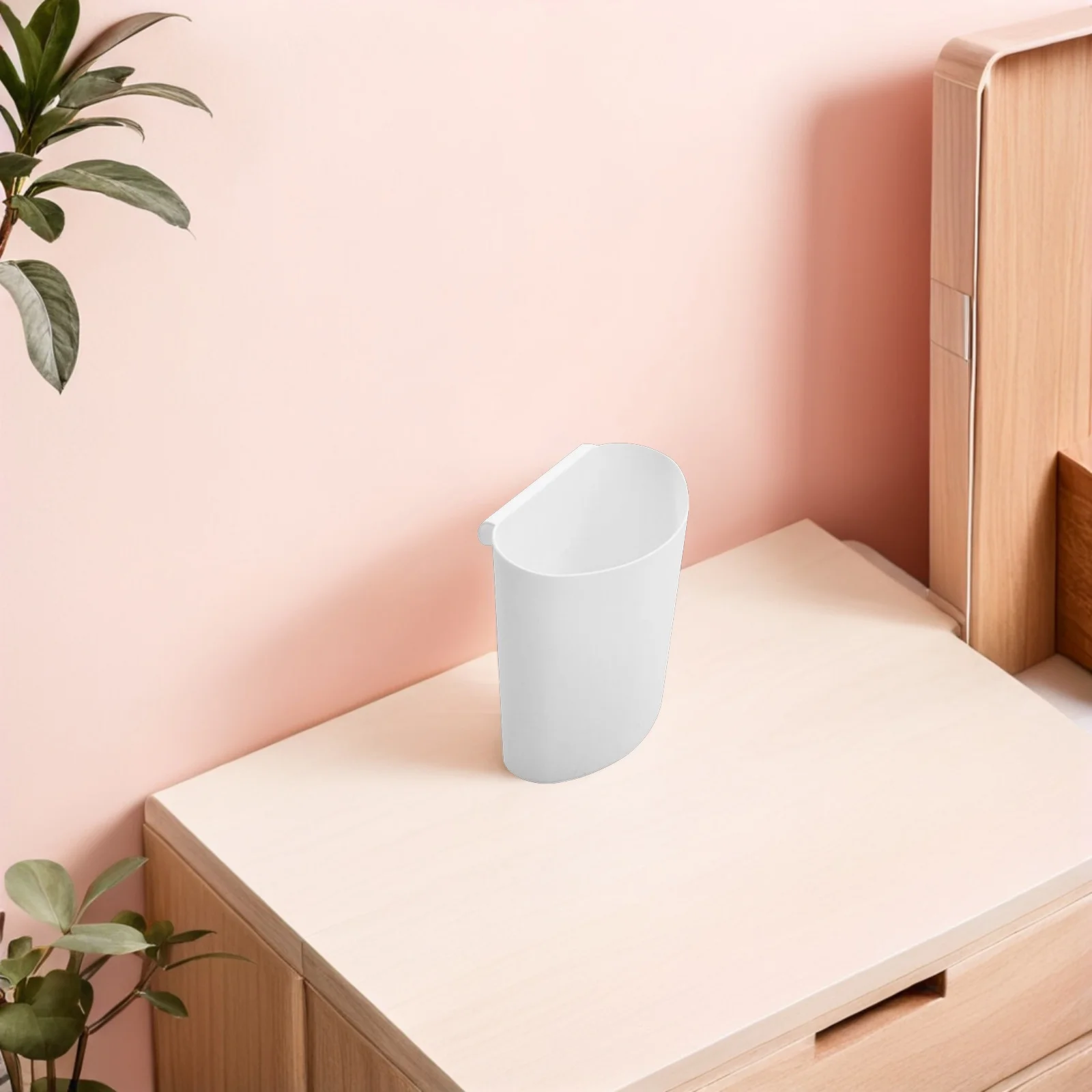 

4Pcs Cart Hanging Buckets Sturdy Storage Baskets Portable Organizer for Salon Rolling Cart Accessories Trash Can