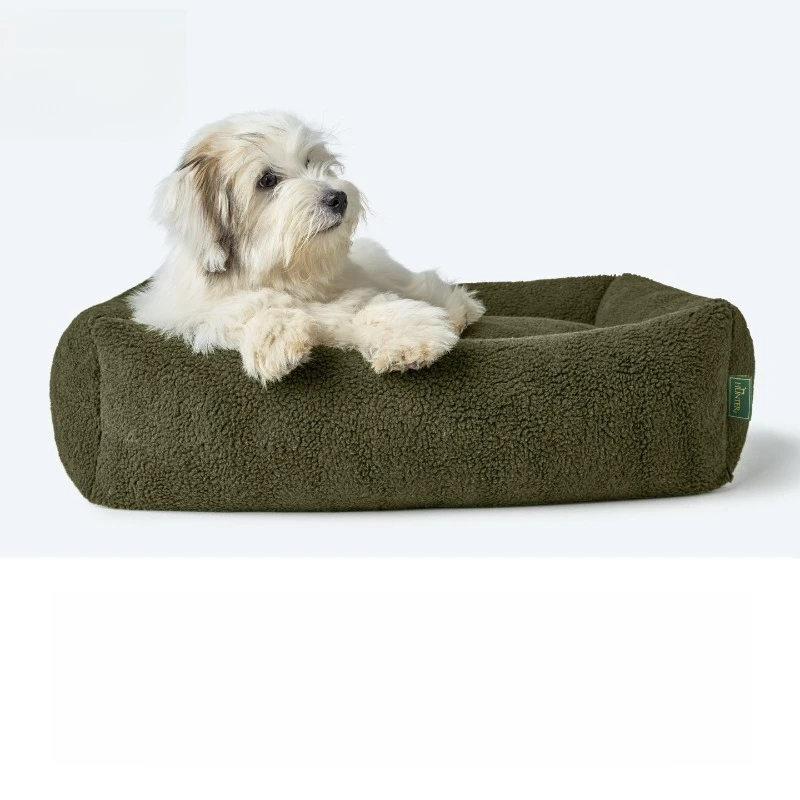 

Cat kennel fleece thickened four-season removable and washable pet sofa bed