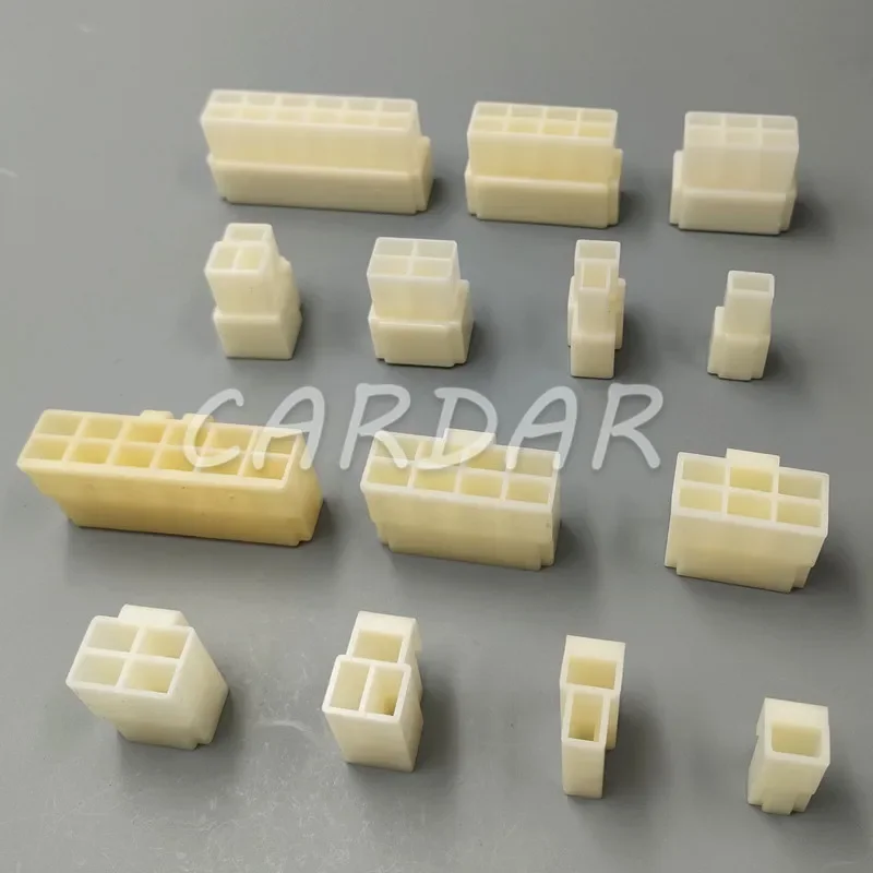 6.3 Series 1 / 2 / 3 / 4 / 6 / 8 / 12 Pin Automotive Wire Connector AC Assembly Motorcycle Socket Pins Electric Vehicle Plug - Detail 1