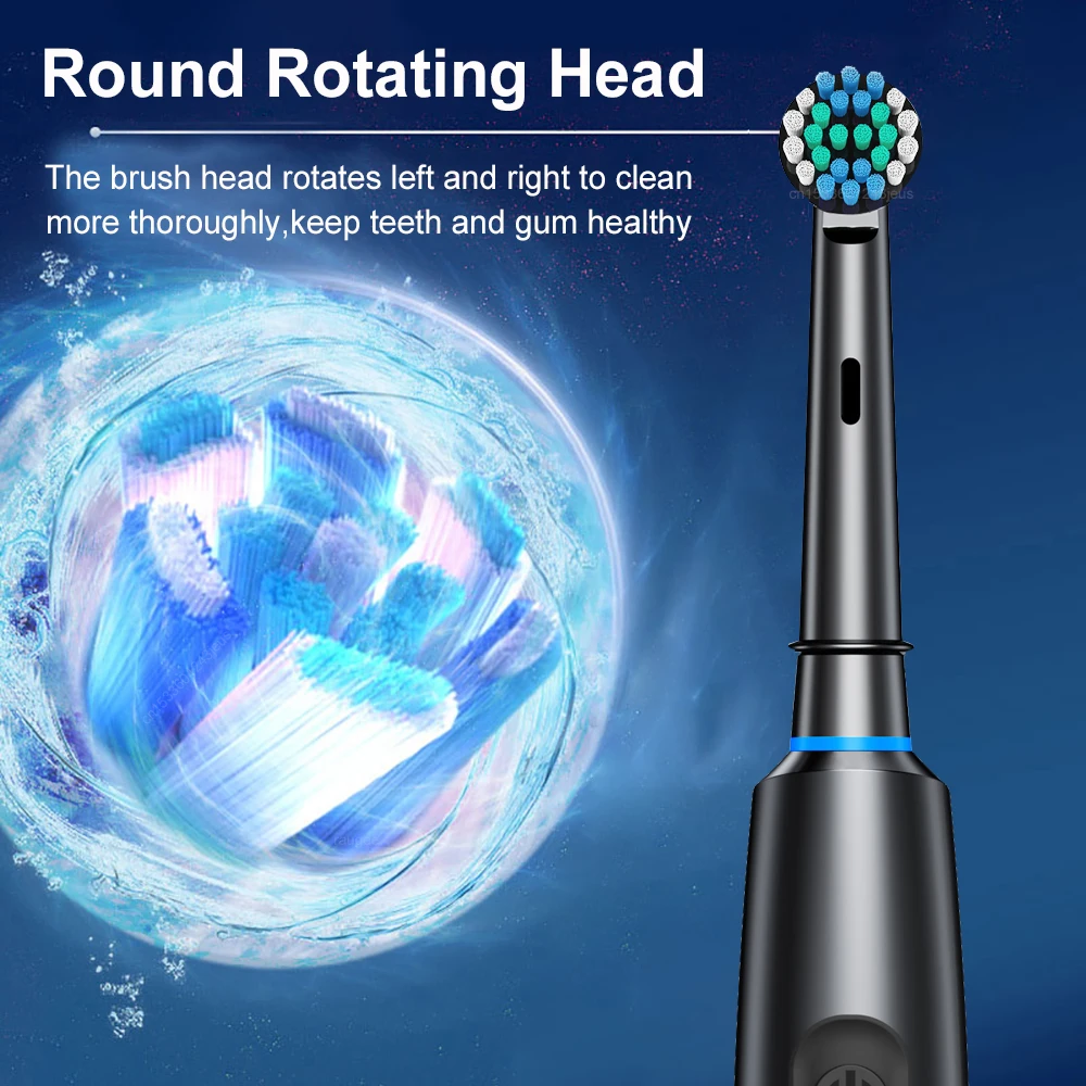 Electric Toothbrush Cordless USB Rechargeable Waterproof Intelligent Toothbrush Effective Oral Care Adults Automatic Tooth Brush
