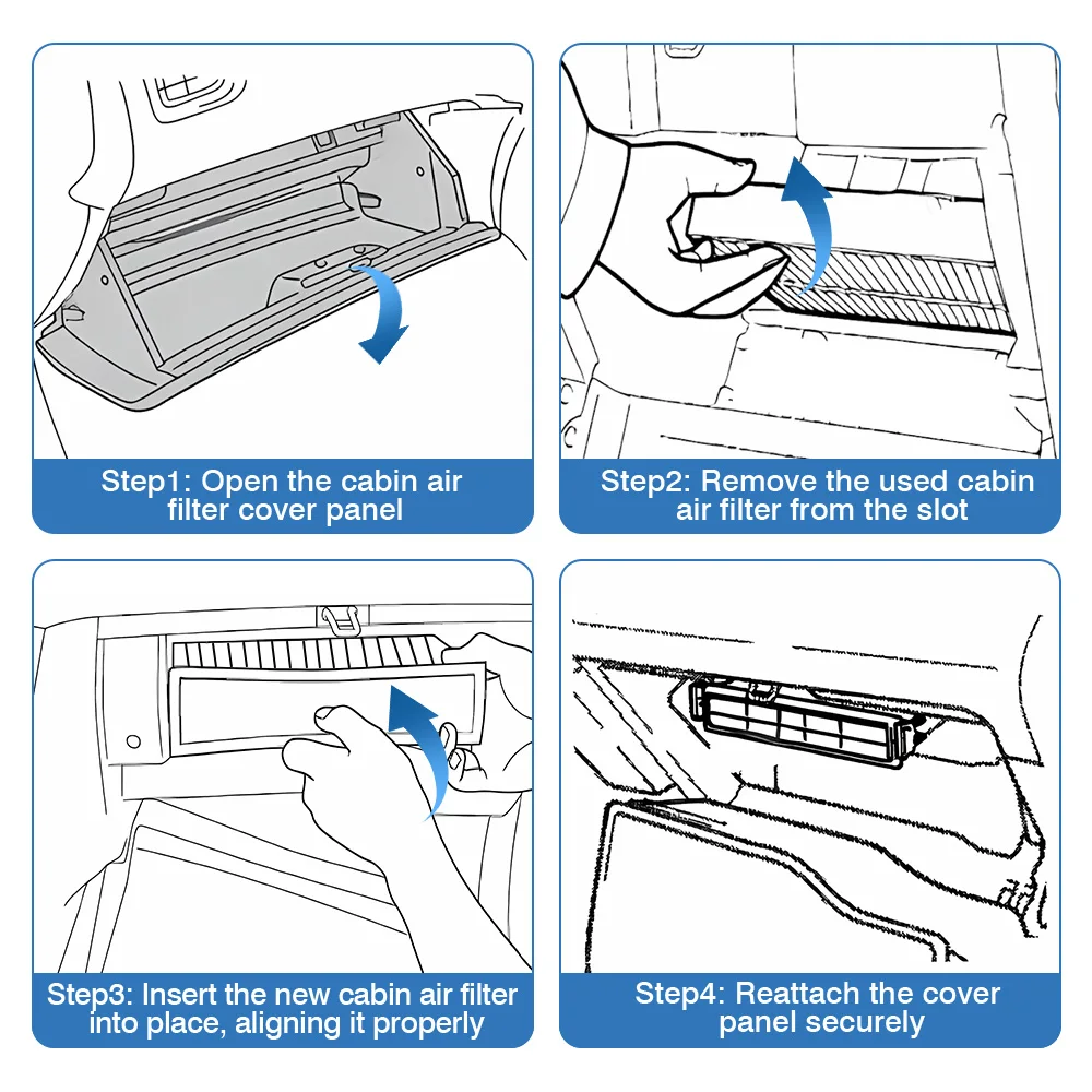 2095029 E4953LI 2655428 فلتر تكييف الهواء للشاحنة لـ Scania L, P, G, R, S - series 2016 2017 2018 2019 2020 2021 2022-2025 #3