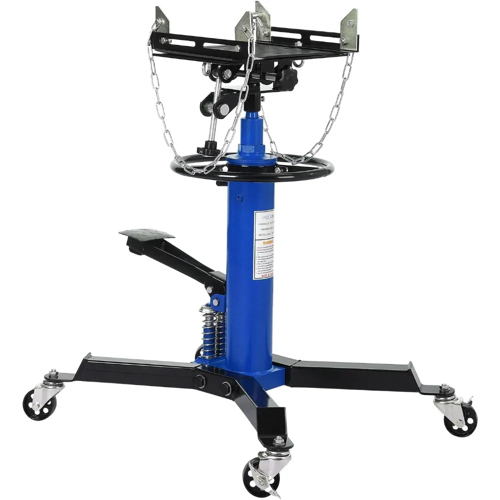 رافعة تلسكوبية هيدروليكية سعة 1322 رطلًا، نطاق الرفع 33.5-69، مضخة القدم، سرج الميل، ربطة سلسلة