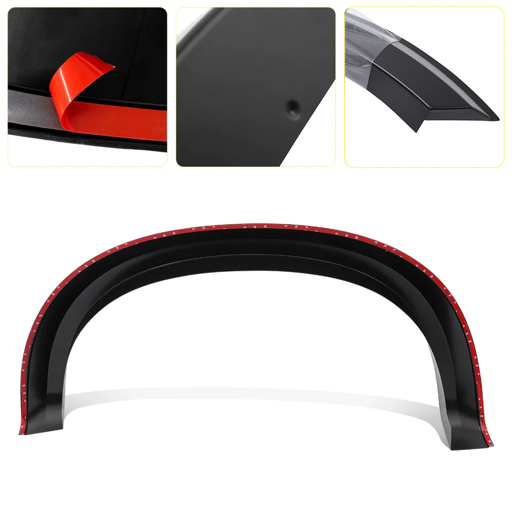 Car Accessories Fender Flare Wheel Arch Kit For ISUZU D-MAX 2012-2019 Mudguards Wide Body Extension Double Cab Car Styling 6PCS