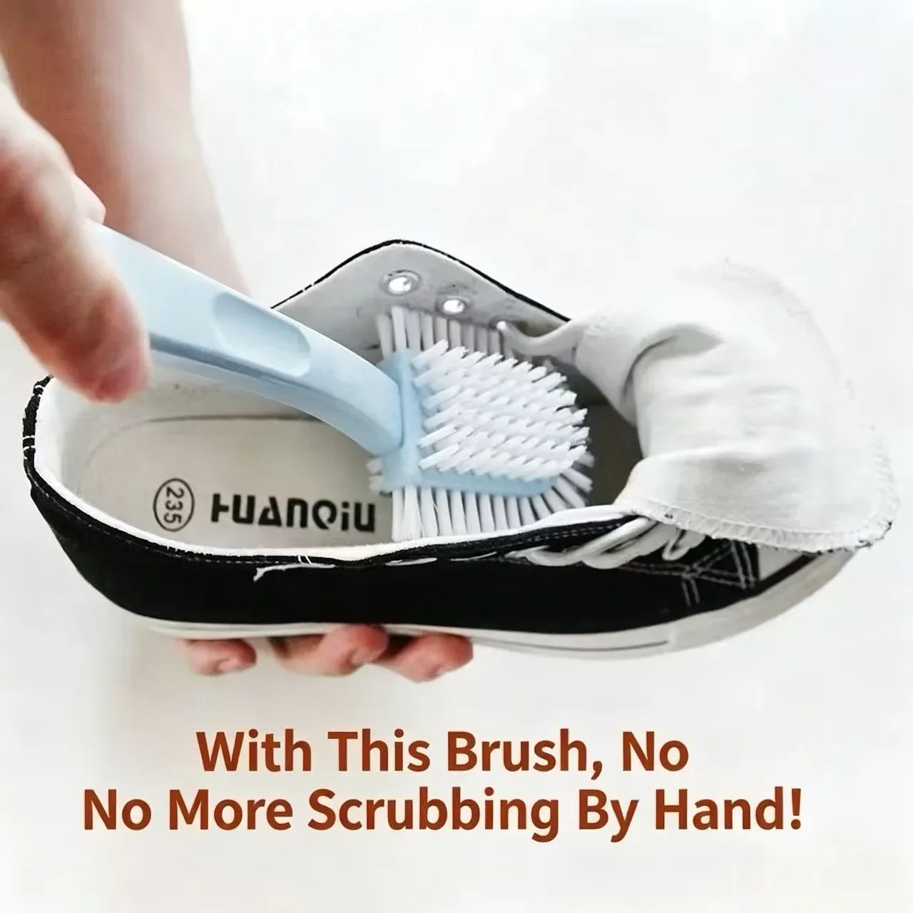 Five Sided Shoe Brush for Home Use, Not Harmful to Shoes, Hard Fur Shoes, Special Shoe Brush for Cleaning Shoes, Cleaning Board