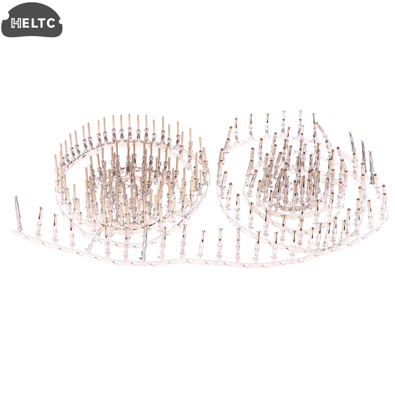 100PCS 1.0mm Vrouwelijke Socket Voor DB Terminal Connector Vergulde Mannelijke/Vrouwelijke Pin Voor Nixie Klok Buizen IN12 IN18 QS27-1 SZ4-1