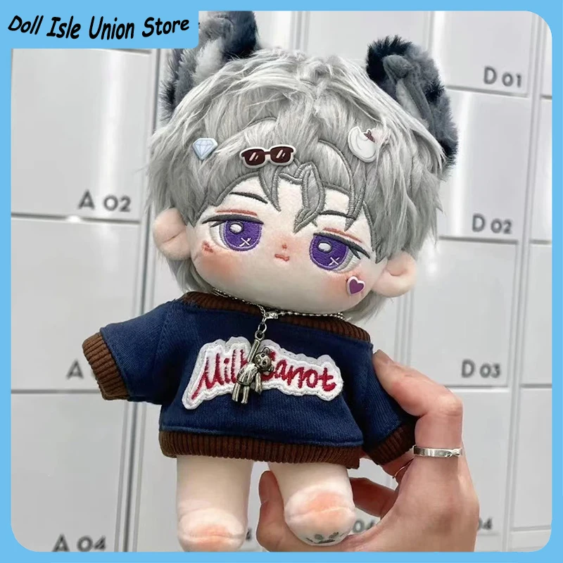 Charlie Light and Night Attribute Series Dress Up Plushie 20cm Animal Ear Cotton Doll Anime Cartoon Plush Stuffed Toy