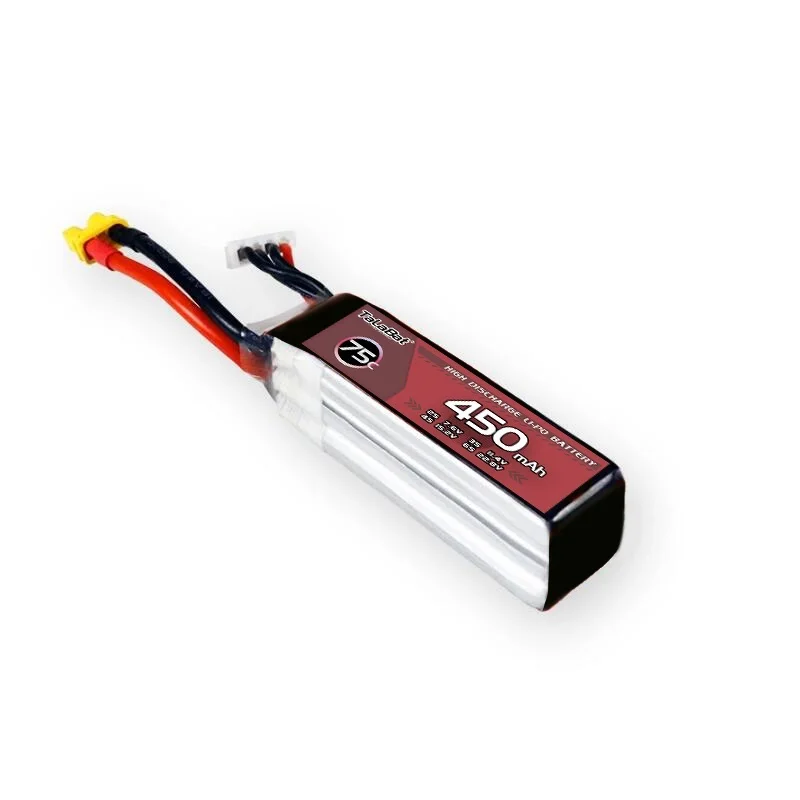3S 11.1V 450mAh 75C LiPo Battery For RC Helicopter Quadcopter FPV Racing Drone Parts 11.1v Drones Battery With XT30 Plug