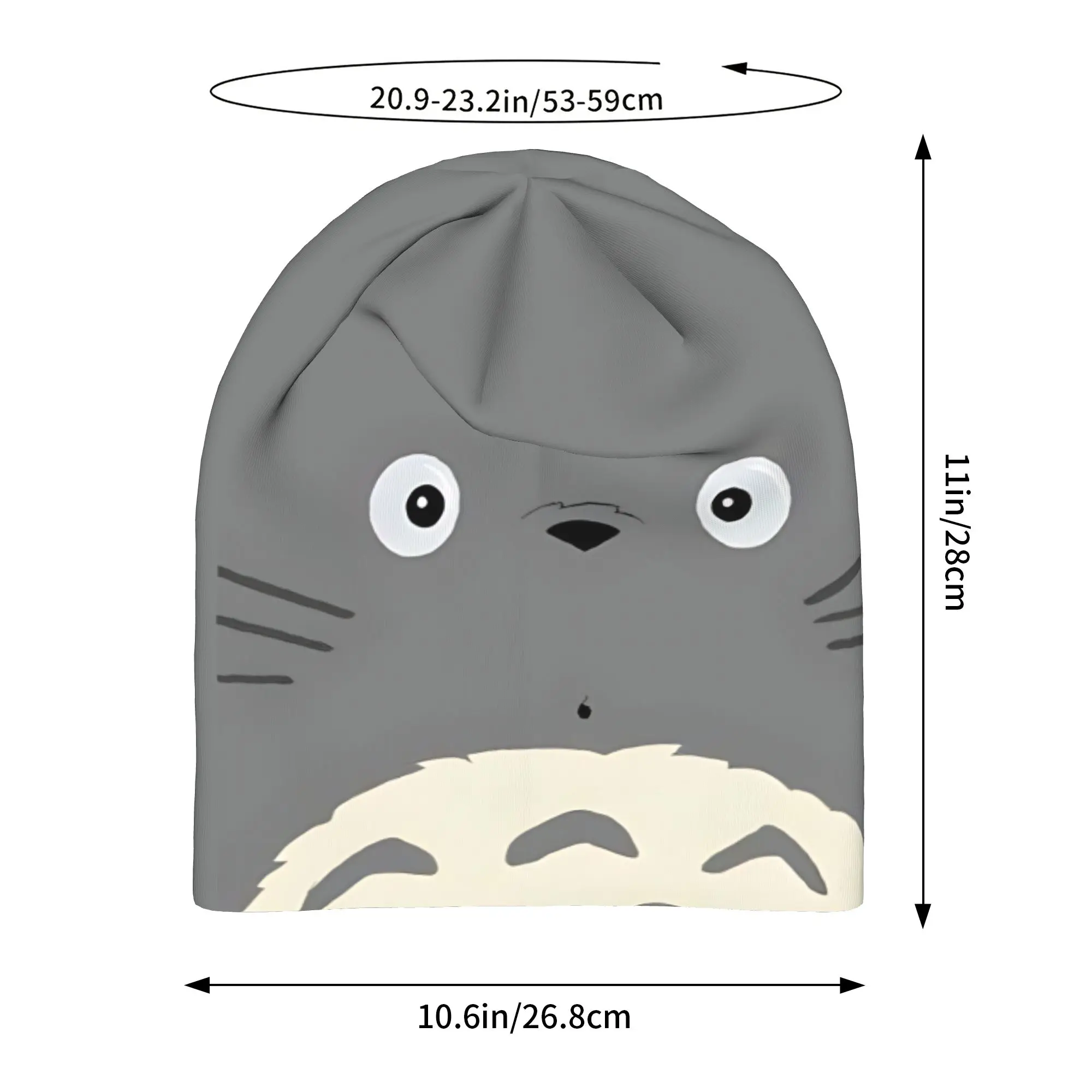 Autumn Styles Bonnet  Men Women's Thin Hat Anime My Neighbor Totoros Summer Cap Design Skullies Beanies Caps
