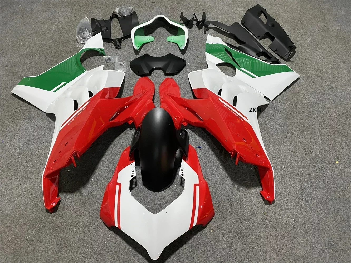 

For Ducati V4 V4s 2021- 2022 Motorcycle Fairings For Ducati V4 V4s Full Fairing Kit Carrying Front Fixed Winglet