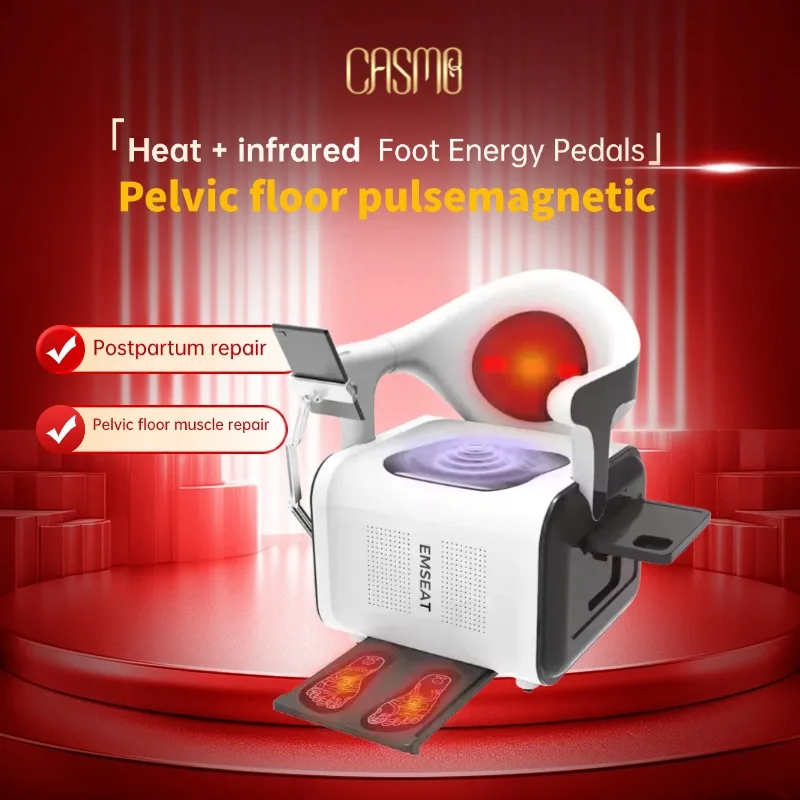 EMS العلاج الكهرومغناطيسي غير الغازية كرسي إصلاح البول بعد الولادة ممتاز ملهم لتدريب العضلات الأرداف