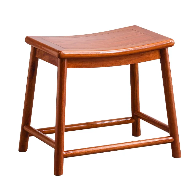 

rosewood square stool Chinese solid wood small stool living room shoe change stool mahogany coffee table household