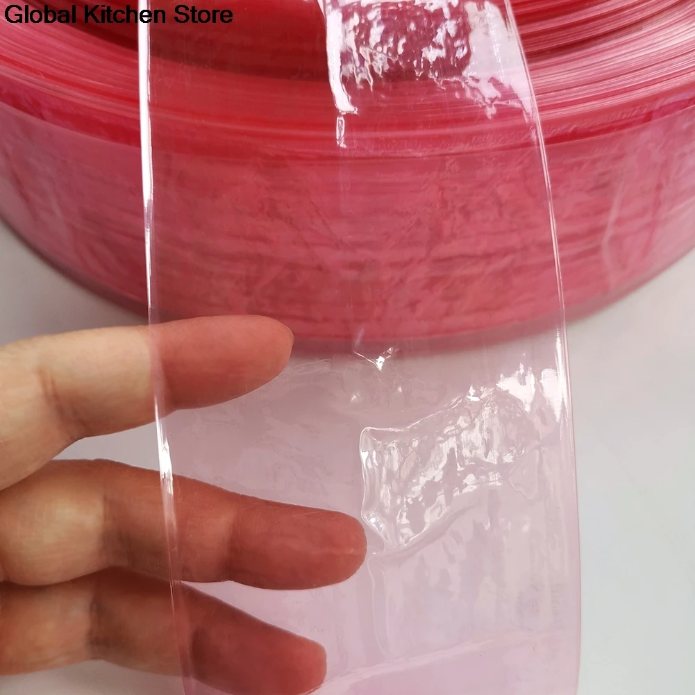 1/3/5/10M 70mm Plastic Sausage Casings Machine Filling Tools Fresh Keep Bags Casing For Sausages Hot Dog Ham Maker Stuffer Tools