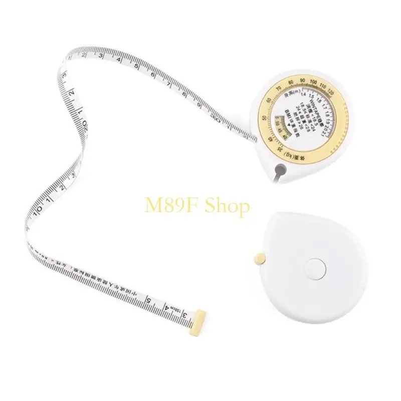 M89F Measuring Tapes for Body and Fat Weight Monitors Retractable Tapes Measure Rulers