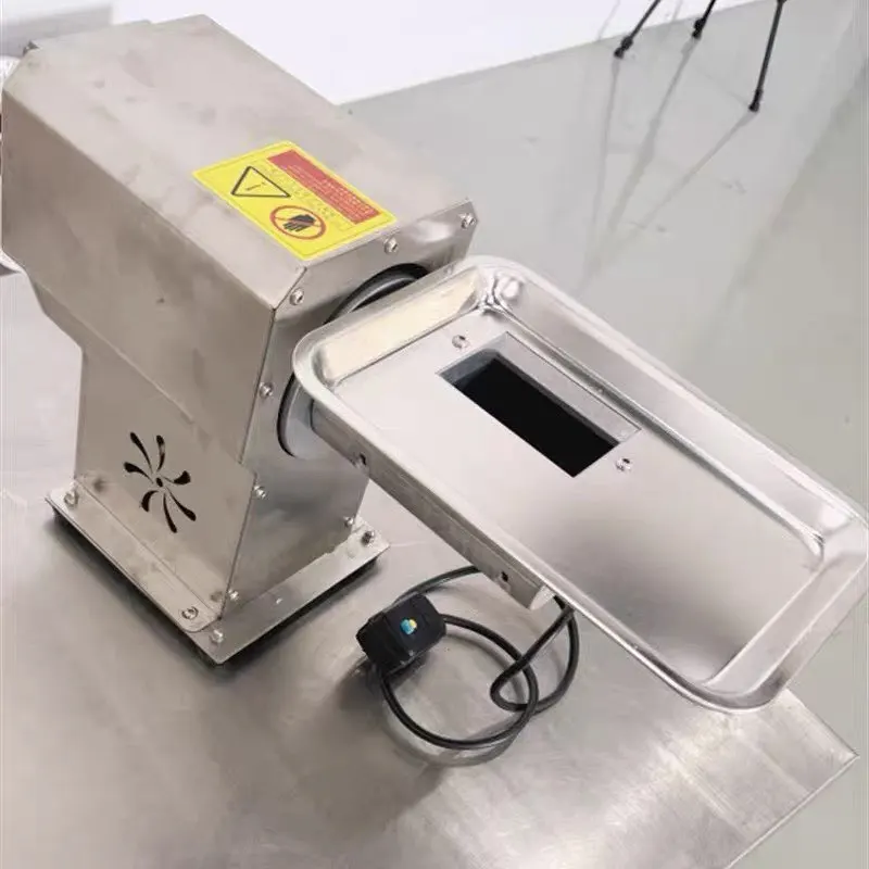 

Food grade fresh meat slicer cutting machine for canteen restaurant