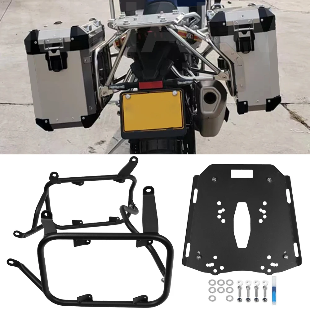 For KOVE 800X PRO DS800 Rally DS800X Motorcycle Racks Top Box Luggage Rack Trunk Rear Tail Saddlebag Support Stainless Bracket