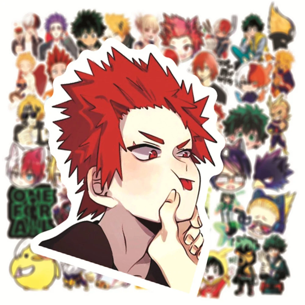 10/30/50pcs Cute My Hero Academia Anime Stickers Cartoon Toy
