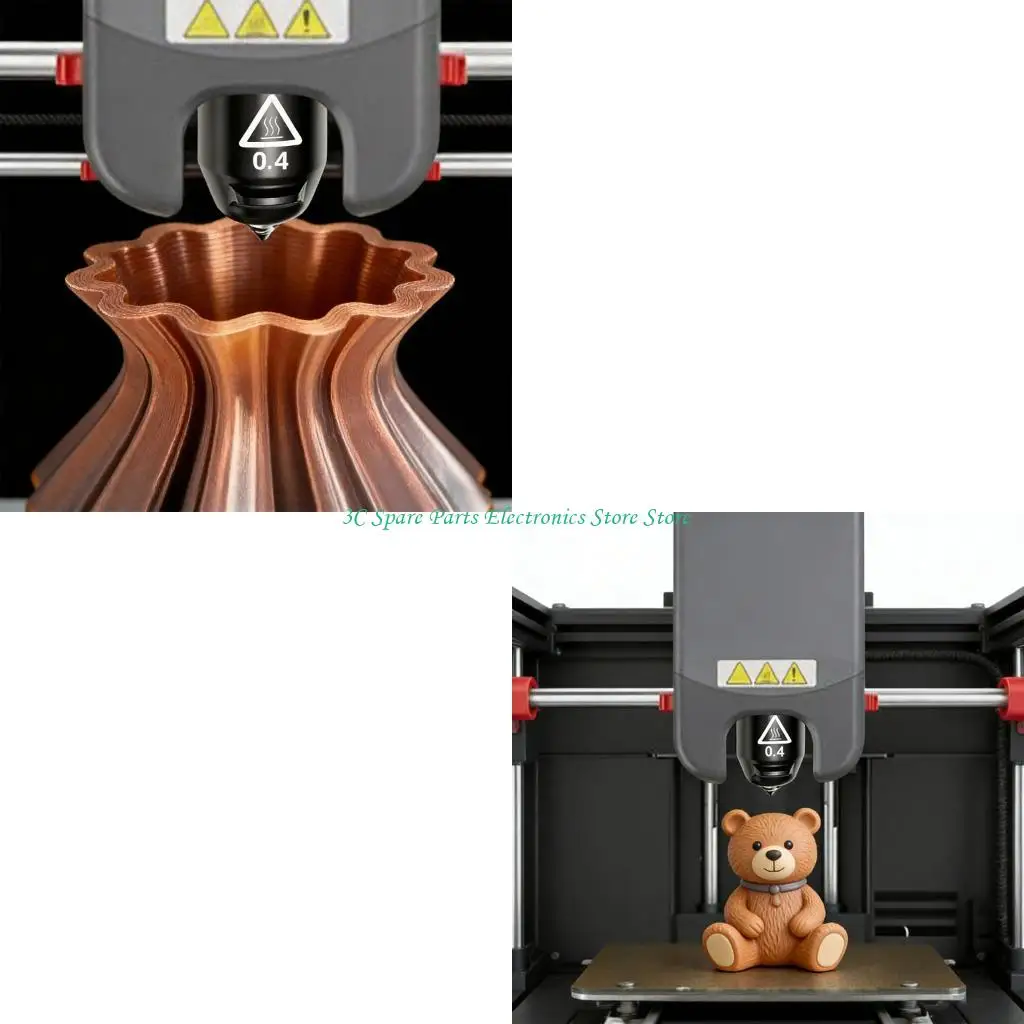 SZ Efficient 3D Printer Addition Tall Stream 32ml/s Nozzle Fast Warm Quick Removal Structure Multiple Size Preferences