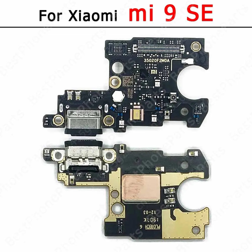 Charge Board For Xiaomi Mi 10T Pro 10 9T 9 SE 8 Lite 6 5 5S Plus Charging Port Usb Connector Pcb Dock Plate Spare Parts