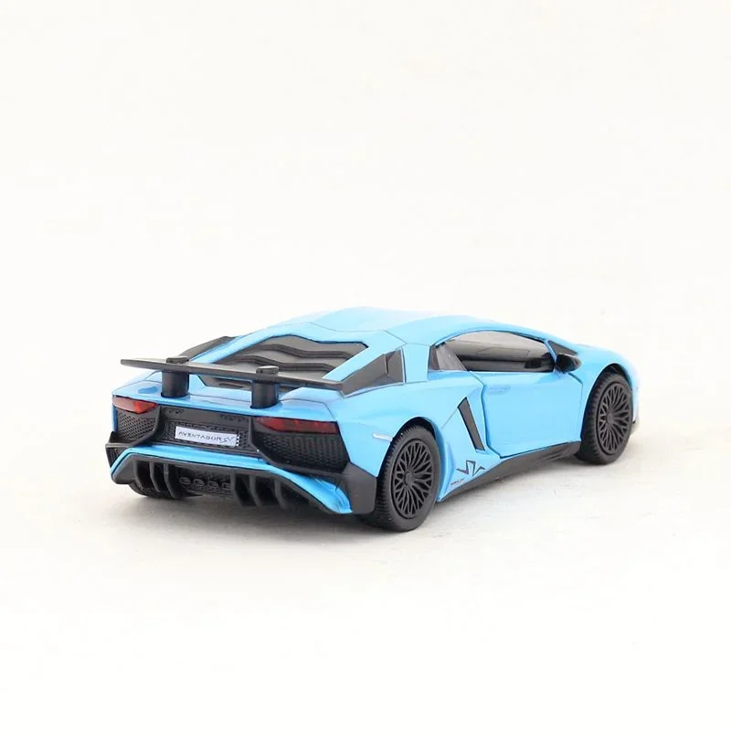 1:36 Lamborghini Aventador LP750-4 SV Coupe Toy Car RMZ City Diecast Metal Miniature Model Pull Back Collection Gift For Boy