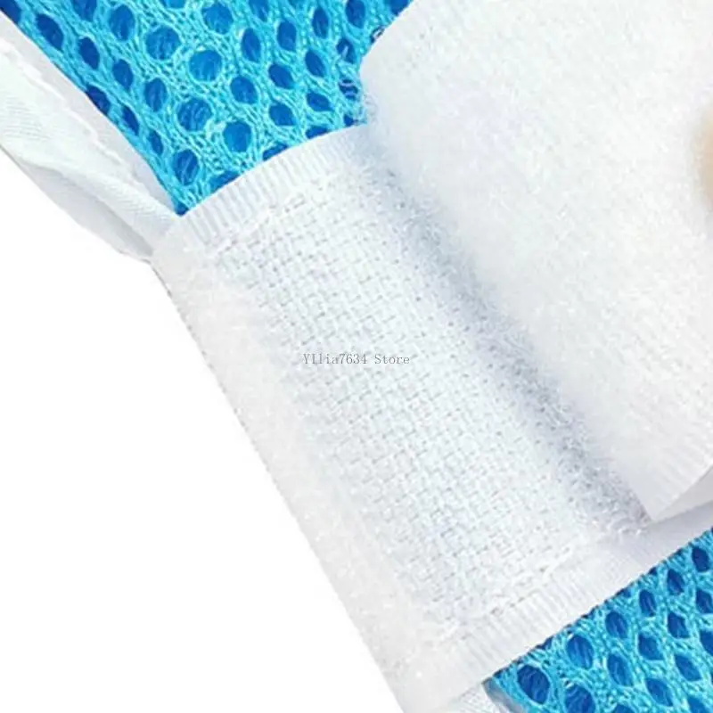 

1/2pcs Injury Prevention Gloves Adjustable Wrist Restraints Design Comfortable Safety Gear For Caregivers