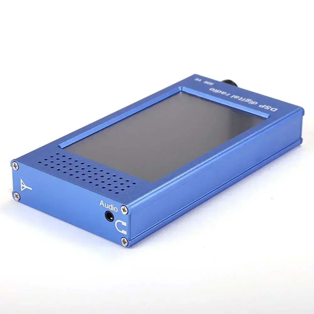 V6 Radio Receiver with Firmware 110d Aluminum Alloy Housing 43 Inch IPS Screen Full Band Coverage 100kHz 149MHz